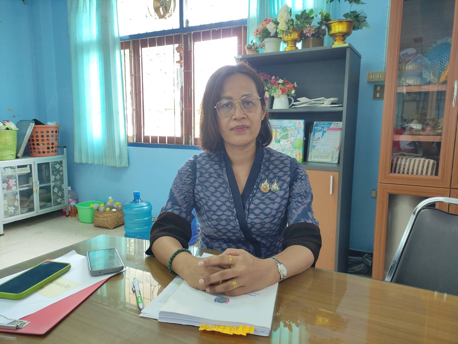 สพอ.โนนแดง ประชุมเจ้าหน้าที่พัฒนาชุมชน ประจำเดือนมิถุนายน 2568